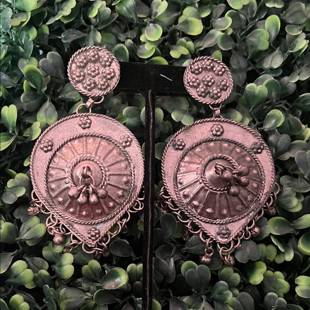 Vintage-Inspired Silver Women Earrings